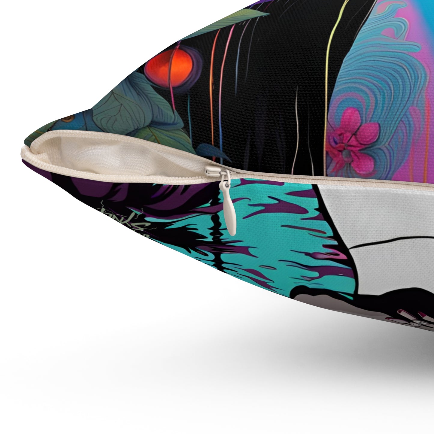 Sunsplash Square Pillow