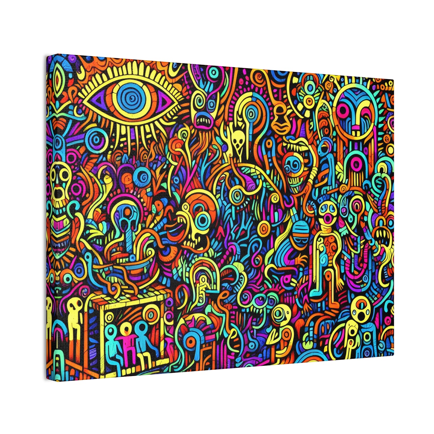 Monsterz Canvas Stretched, 0.75"