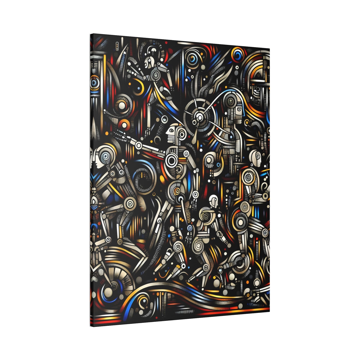 Robotz Canvas Stretched 0.75" Wall Art