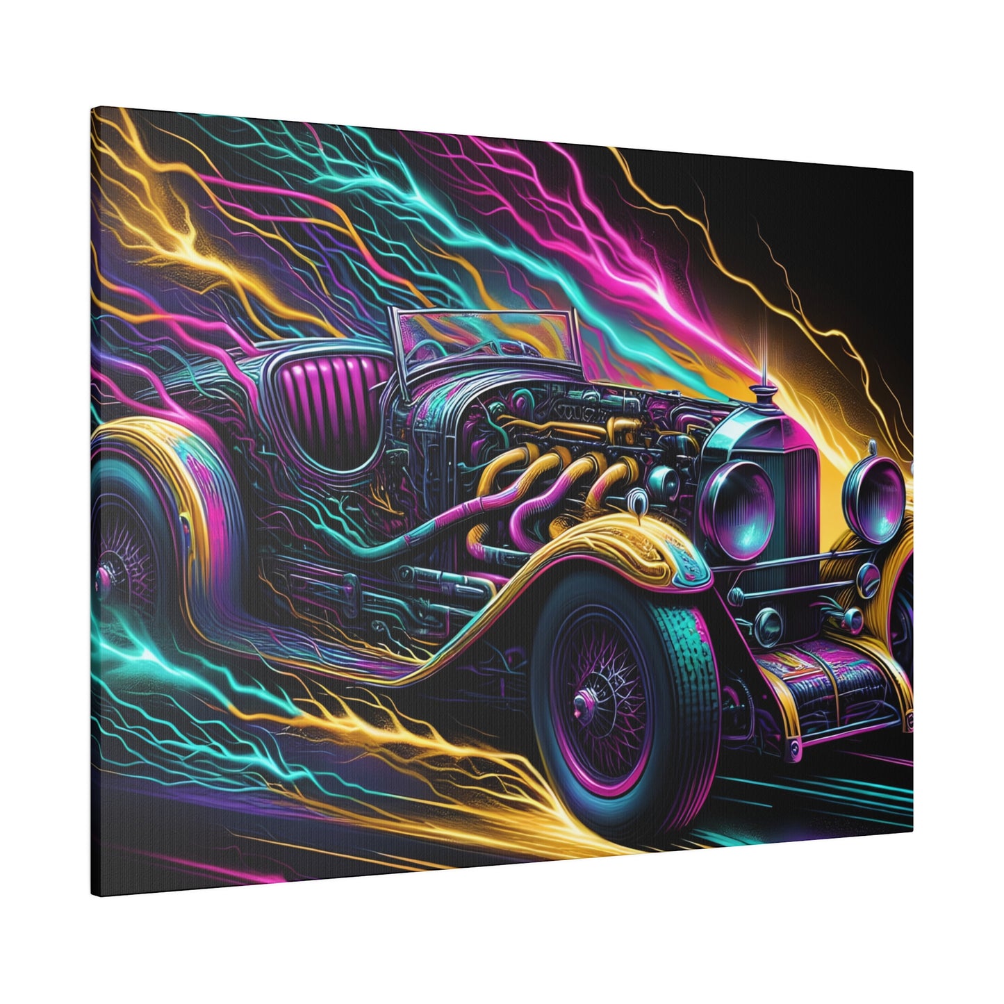 Ridez Matte Canvas, Stretched, 0.75"