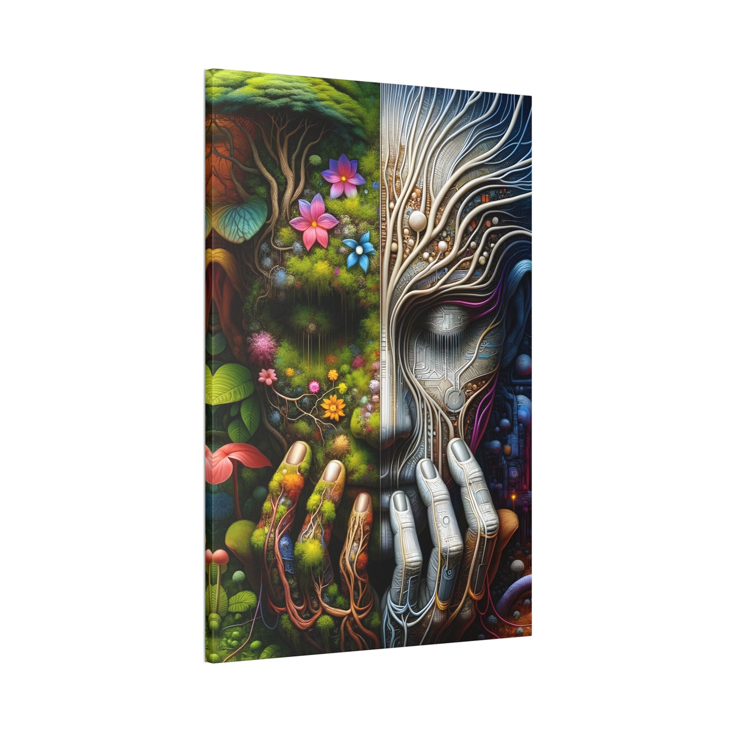 Duality Canvas Art - Stunning Stretched Wall Decor