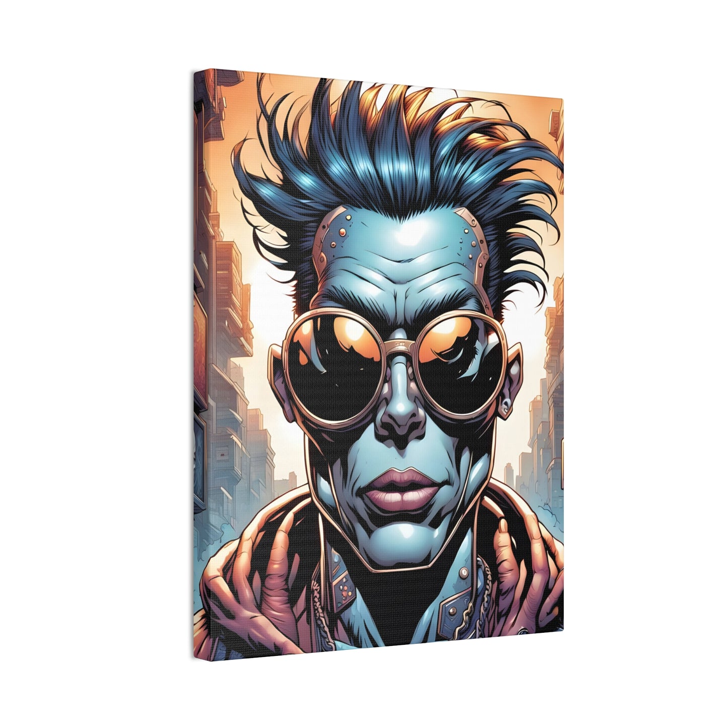 Punkz Canvas Stretched, 0.75"