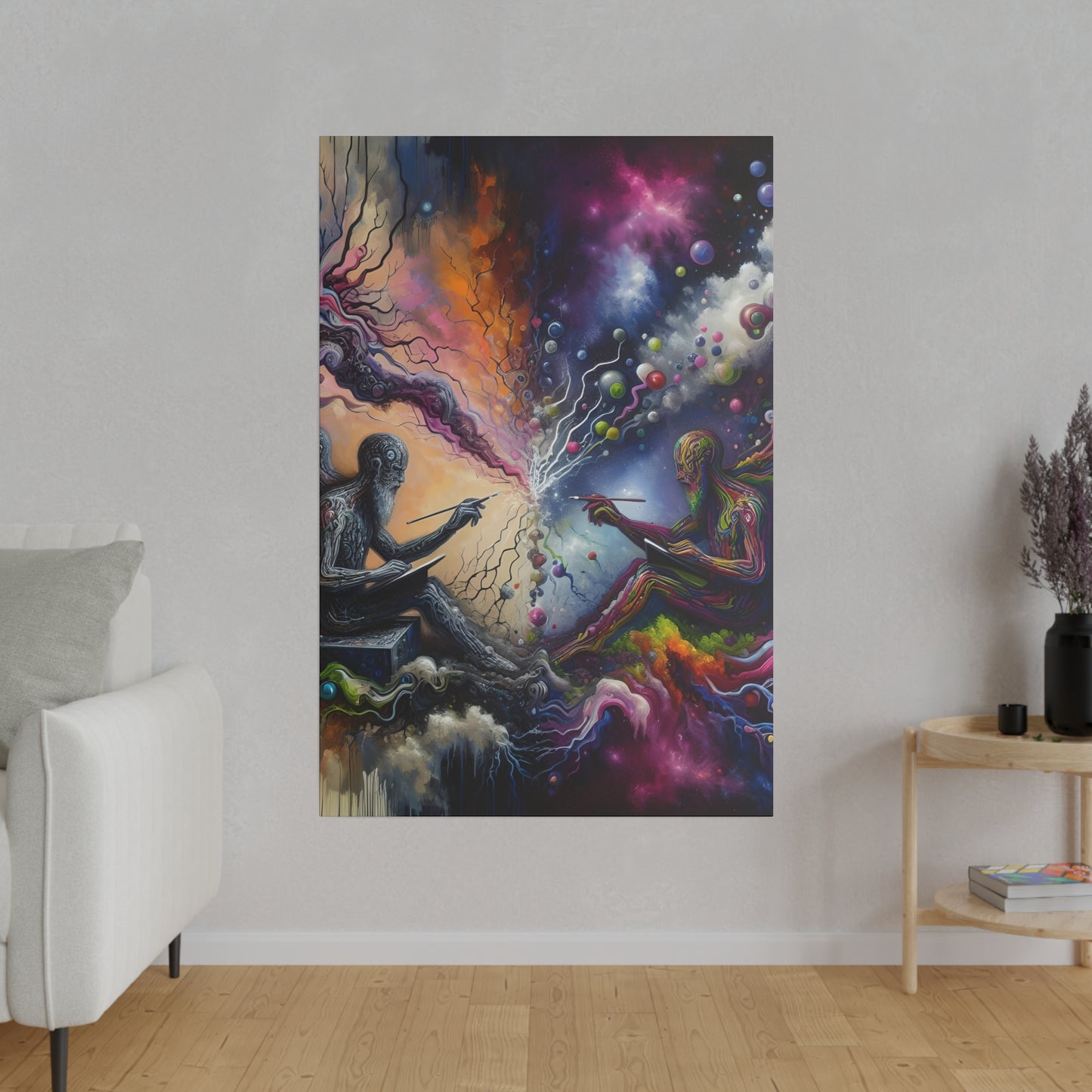 Enlightenment Matte Canvas, Stretched, 0.75"