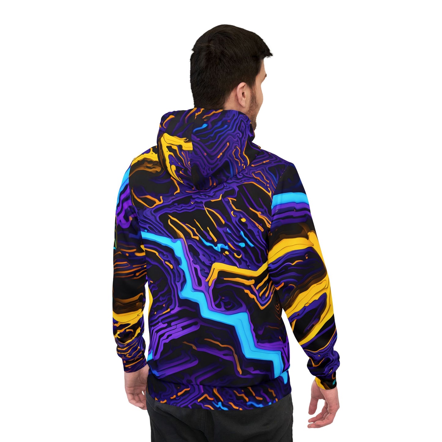 SNRG Patternz Electric Marble Hoodie