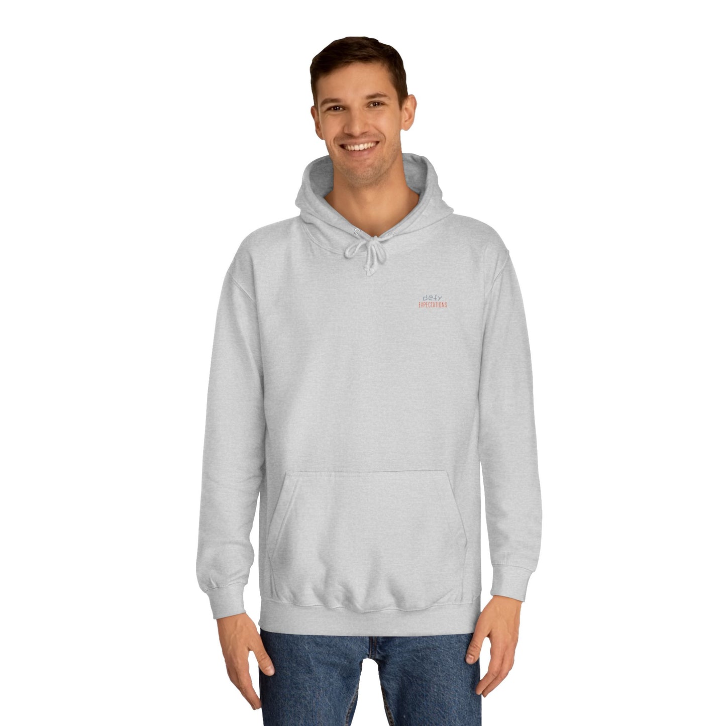 SNRG Unisex Hoodie - Defy Expectations, Sweatshirt, Hooded Jacket, Casual Pullover, Trendy Apparel, Outerwear, Hoodie