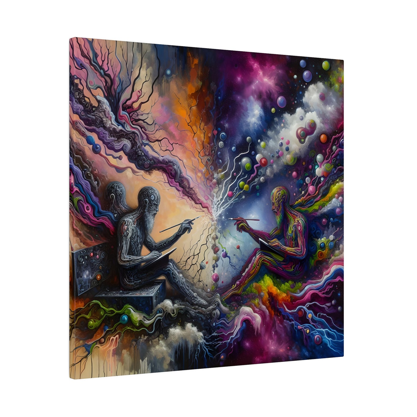 Enlightenment Matte Canvas, Stretched, 0.75"