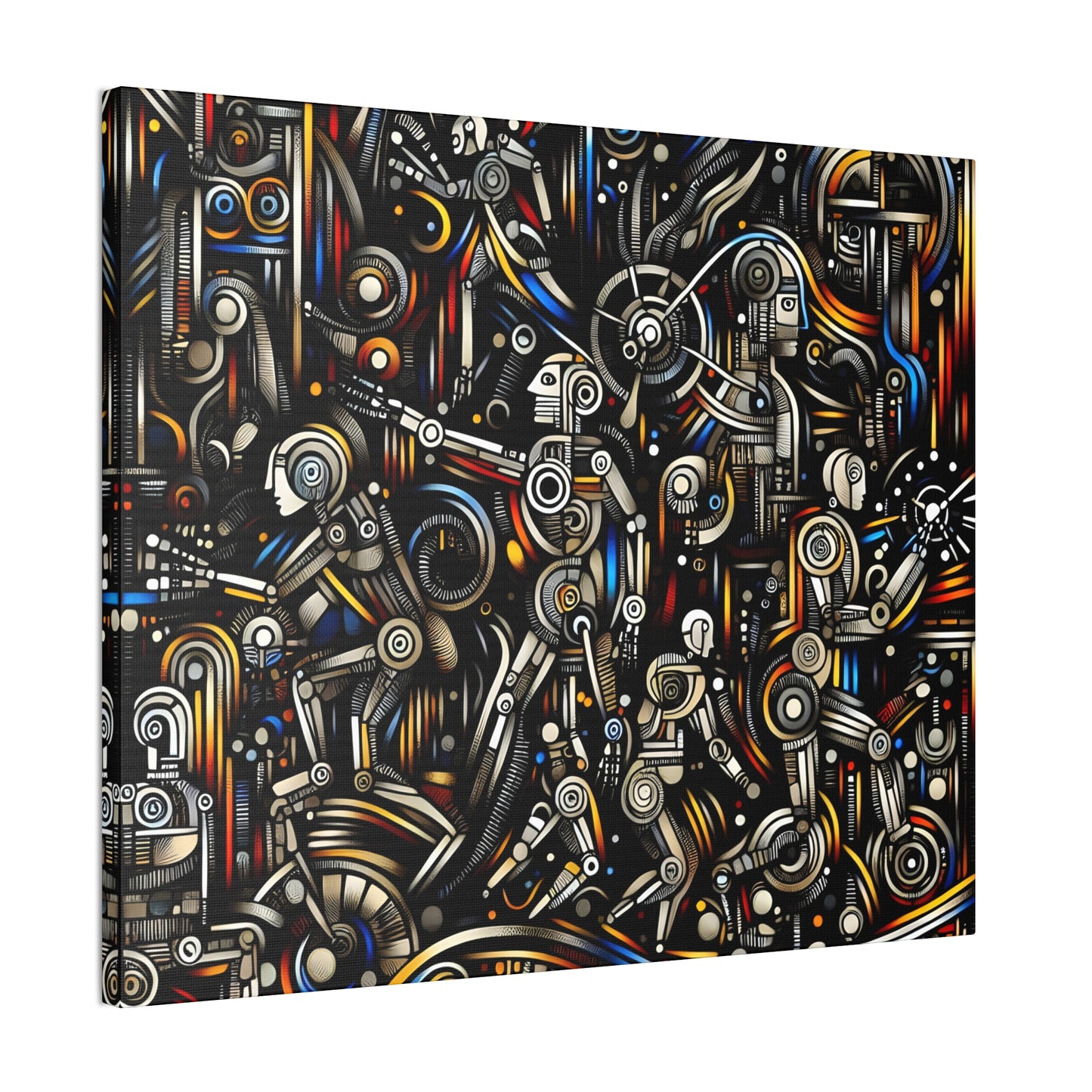 Robotz Canvas Stretched 0.75" Wall Art