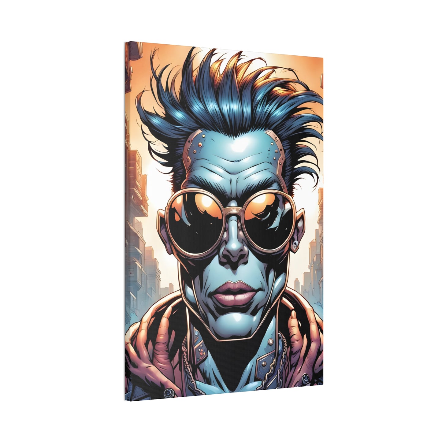 Punkz Canvas Stretched, 0.75"