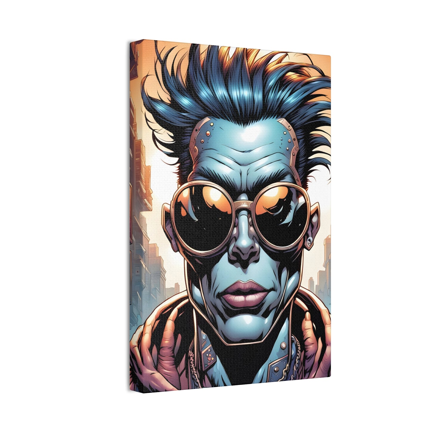 Punkz Canvas Stretched, 0.75"