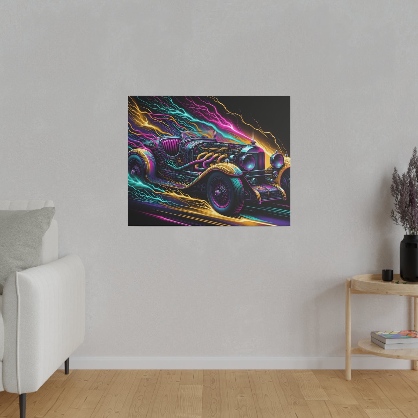 Ridez Matte Canvas, Stretched, 0.75"