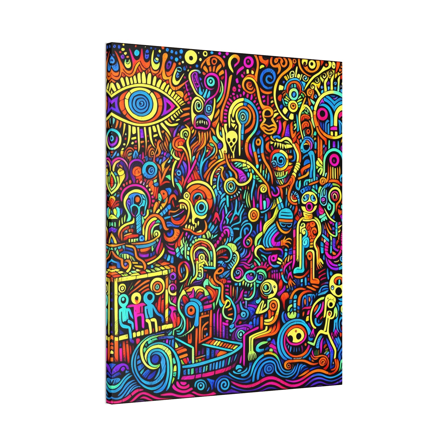 Monsterz Canvas Stretched, 0.75"