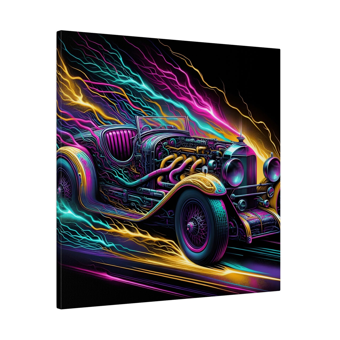 Ridez Matte Canvas, Stretched, 0.75"