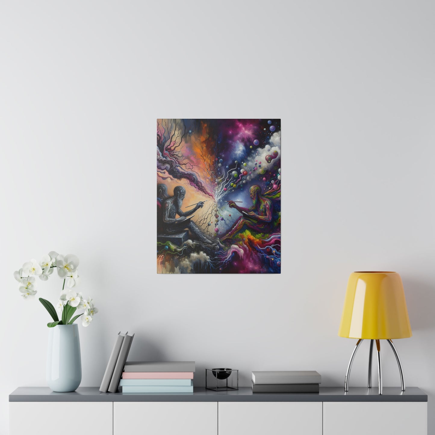 Enlightenment Matte Canvas, Stretched, 0.75"