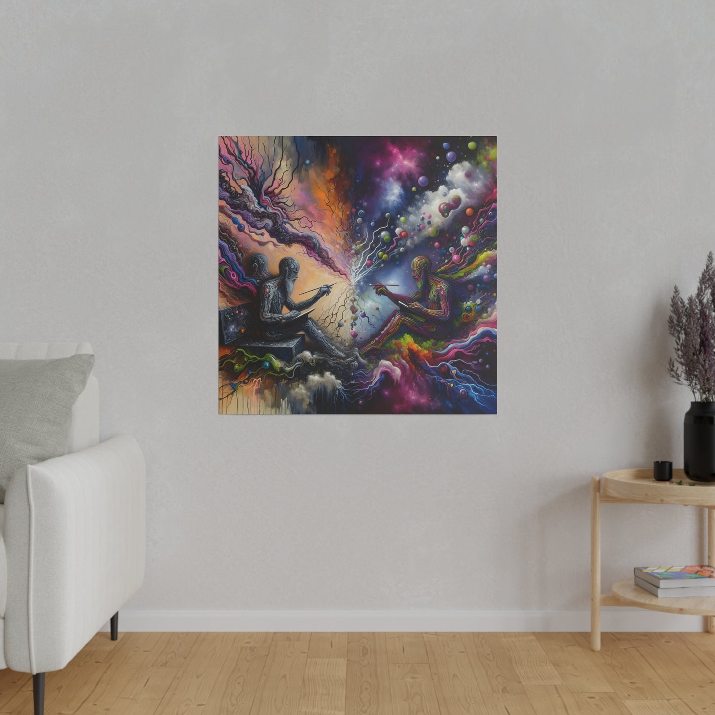 Enlightenment Matte Canvas, Stretched, 0.75"