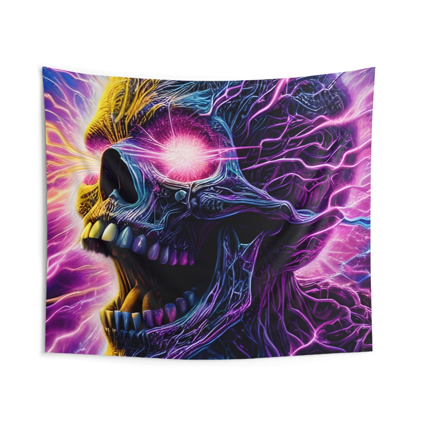 Neural Zombie Indoor Wall Tapestry