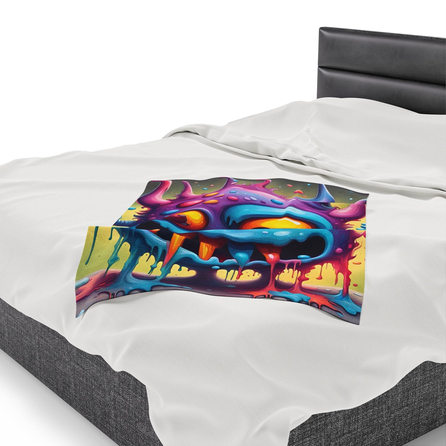 Velveteen Plush Wacky Blanket