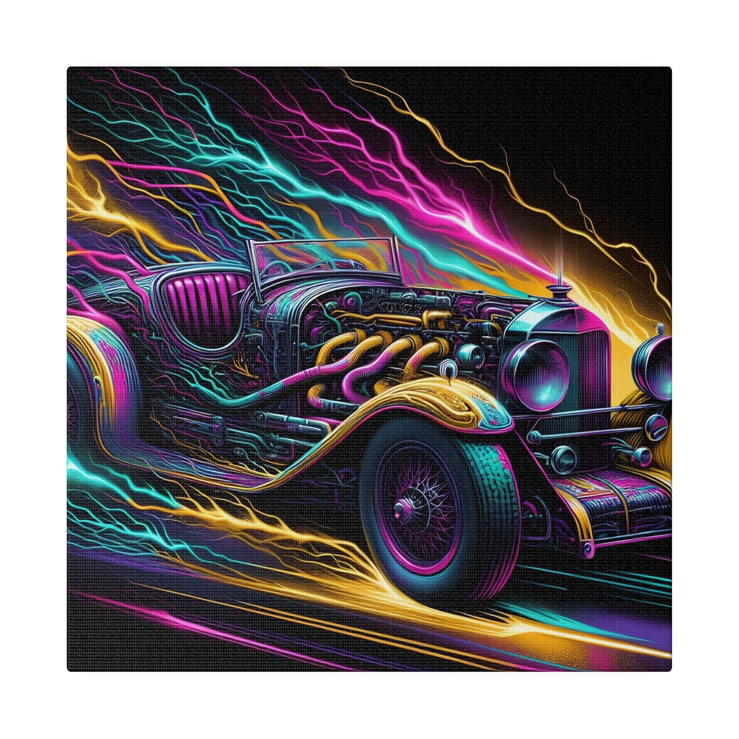 Ridez Matte Canvas, Stretched, 0.75"