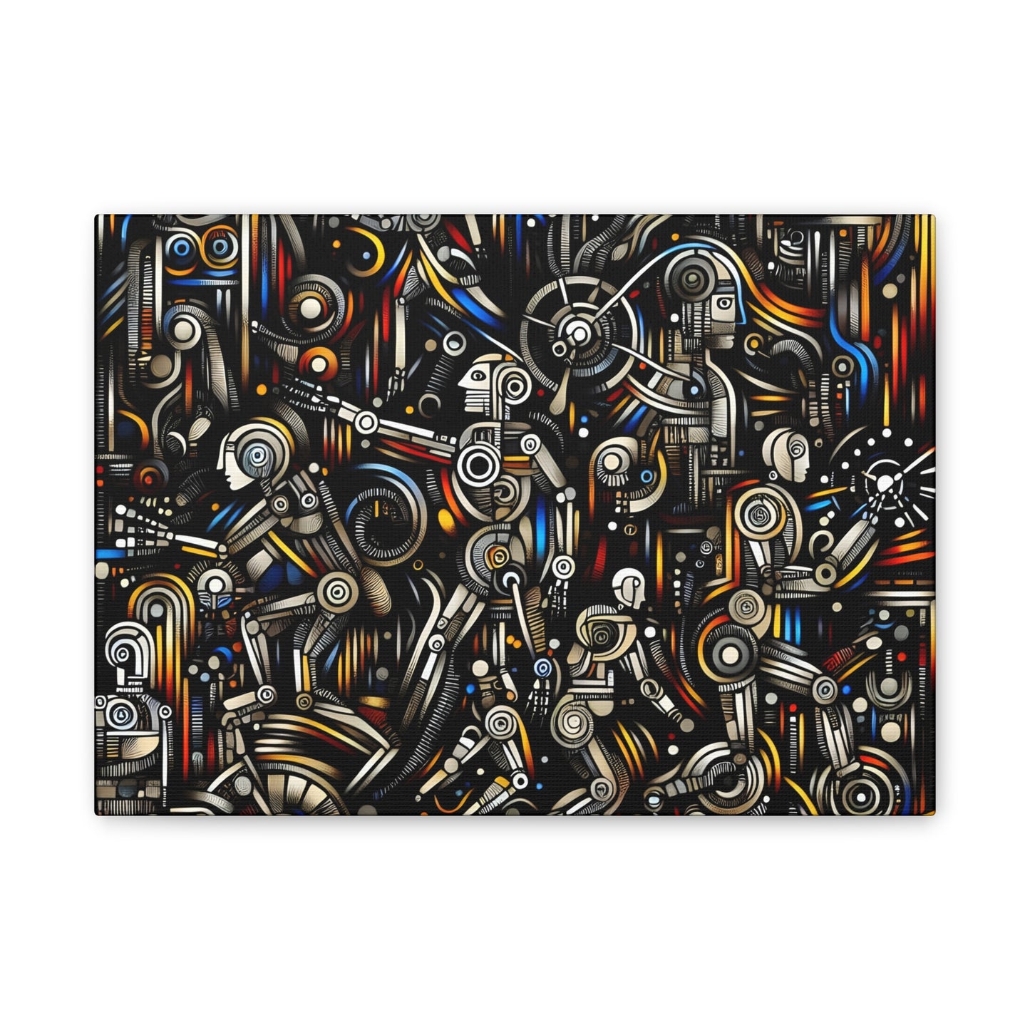 Robotz Canvas Stretched 0.75" Wall Art