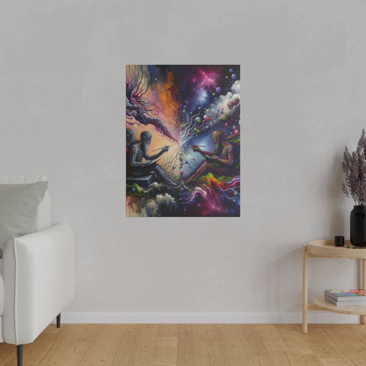 Enlightenment Matte Canvas, Stretched, 0.75"