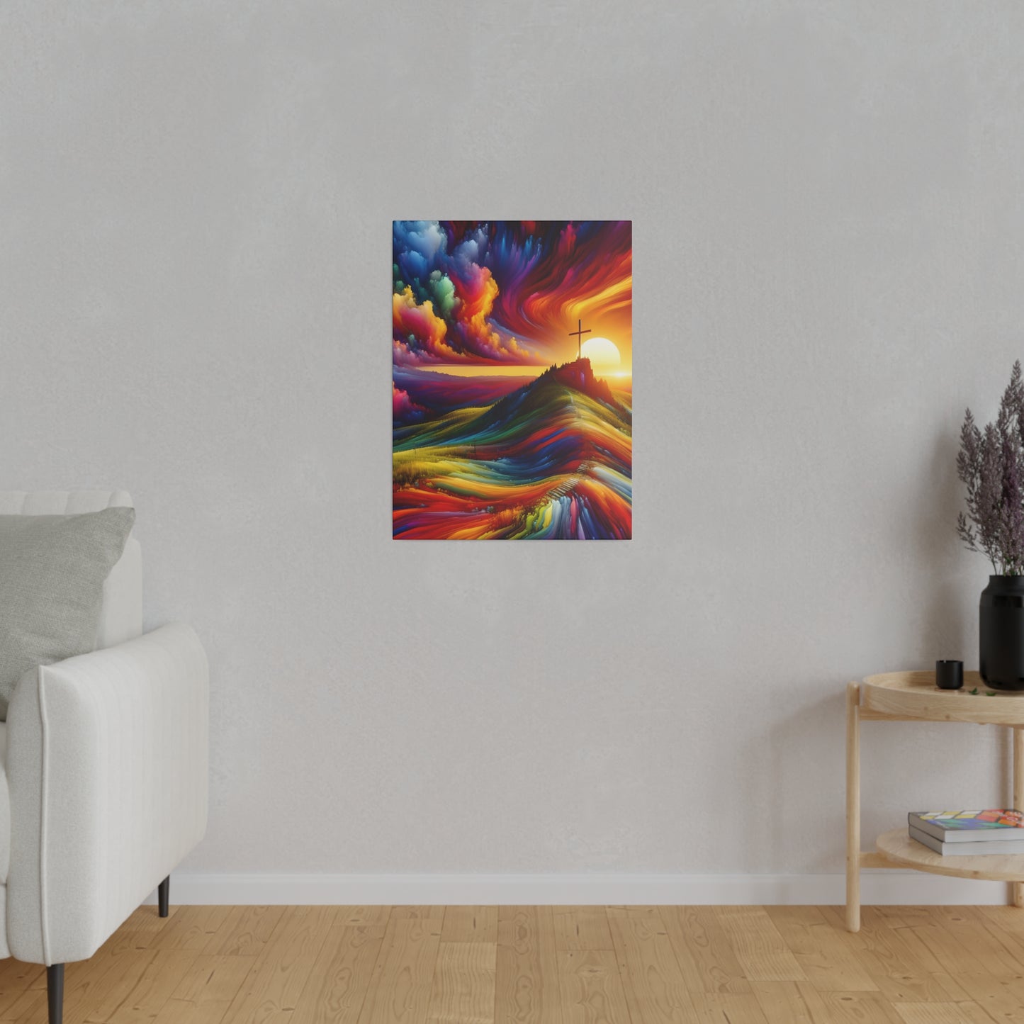 Faith Matte Canvas, Stretched, 0.75"