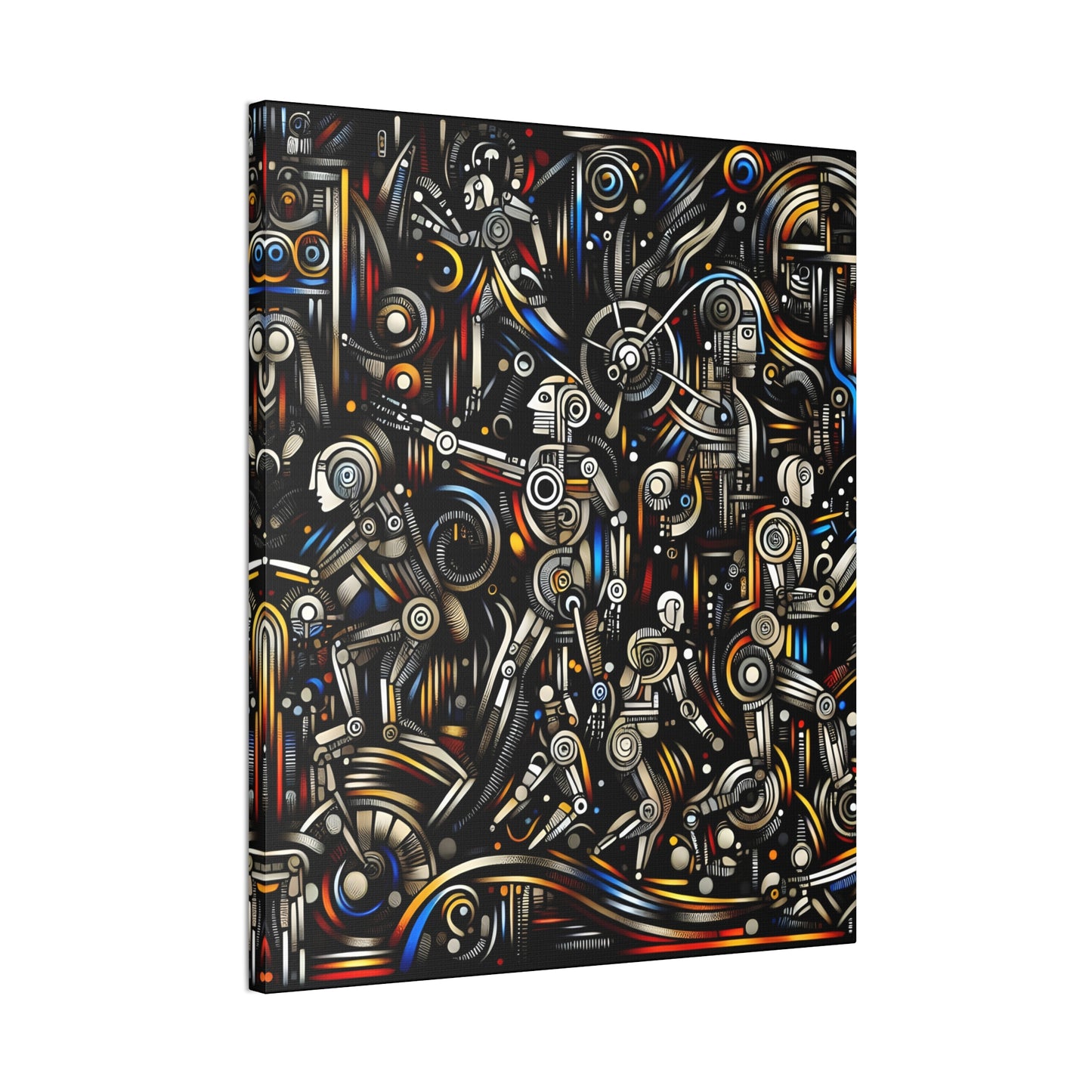 Robotz Canvas Stretched 0.75" Wall Art