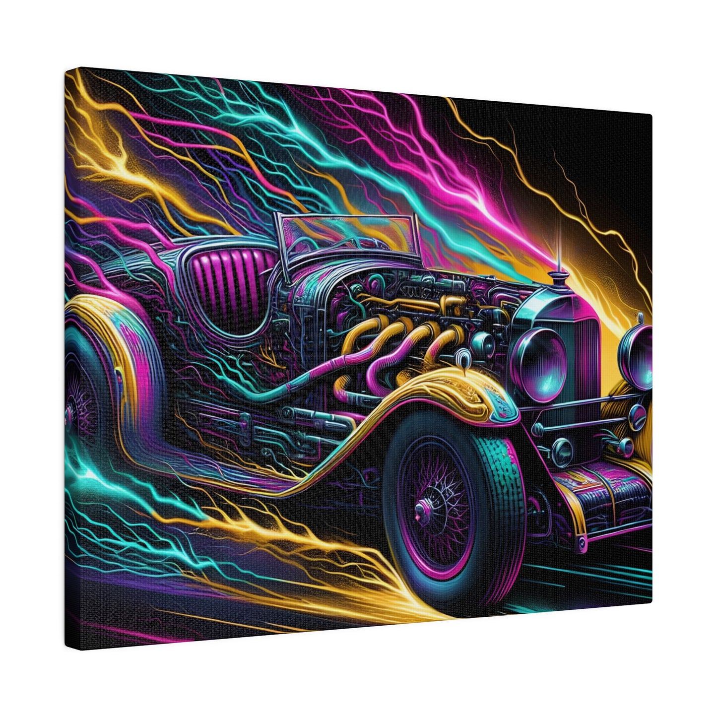 Ridez Matte Canvas, Stretched, 0.75"