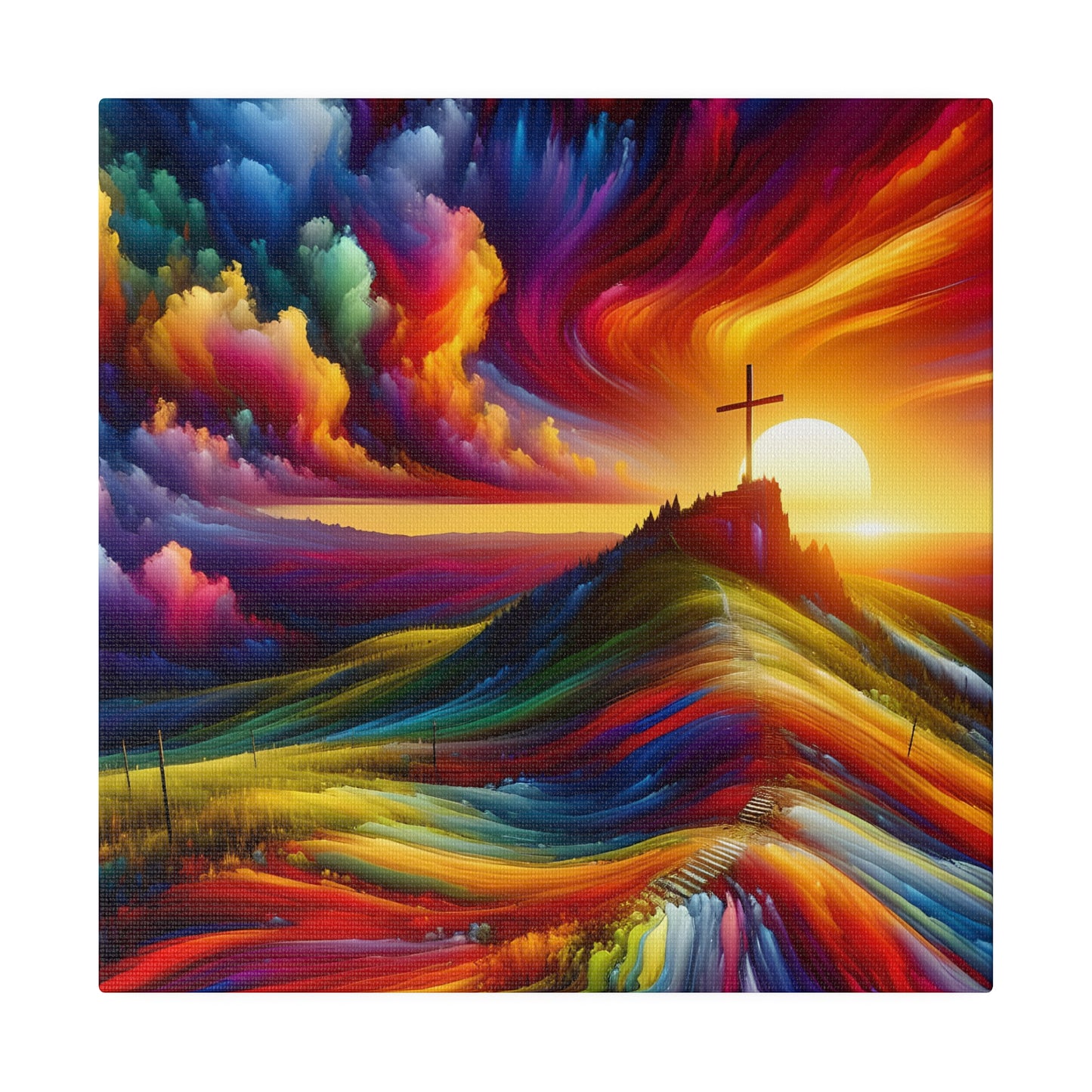 Faith Matte Canvas, Stretched, 0.75"