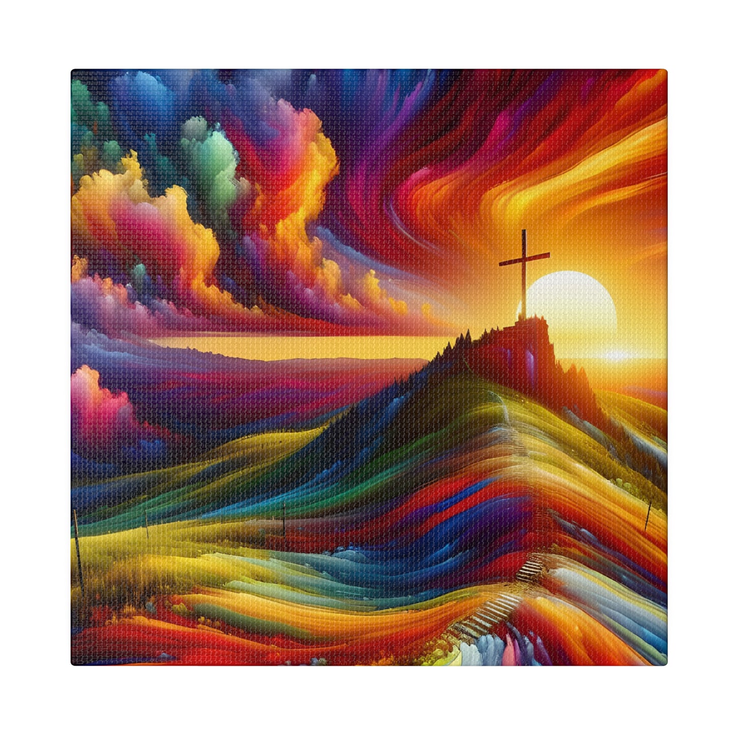 Faith Matte Canvas, Stretched, 0.75"