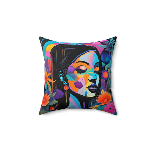 Sunsplash Square Pillow