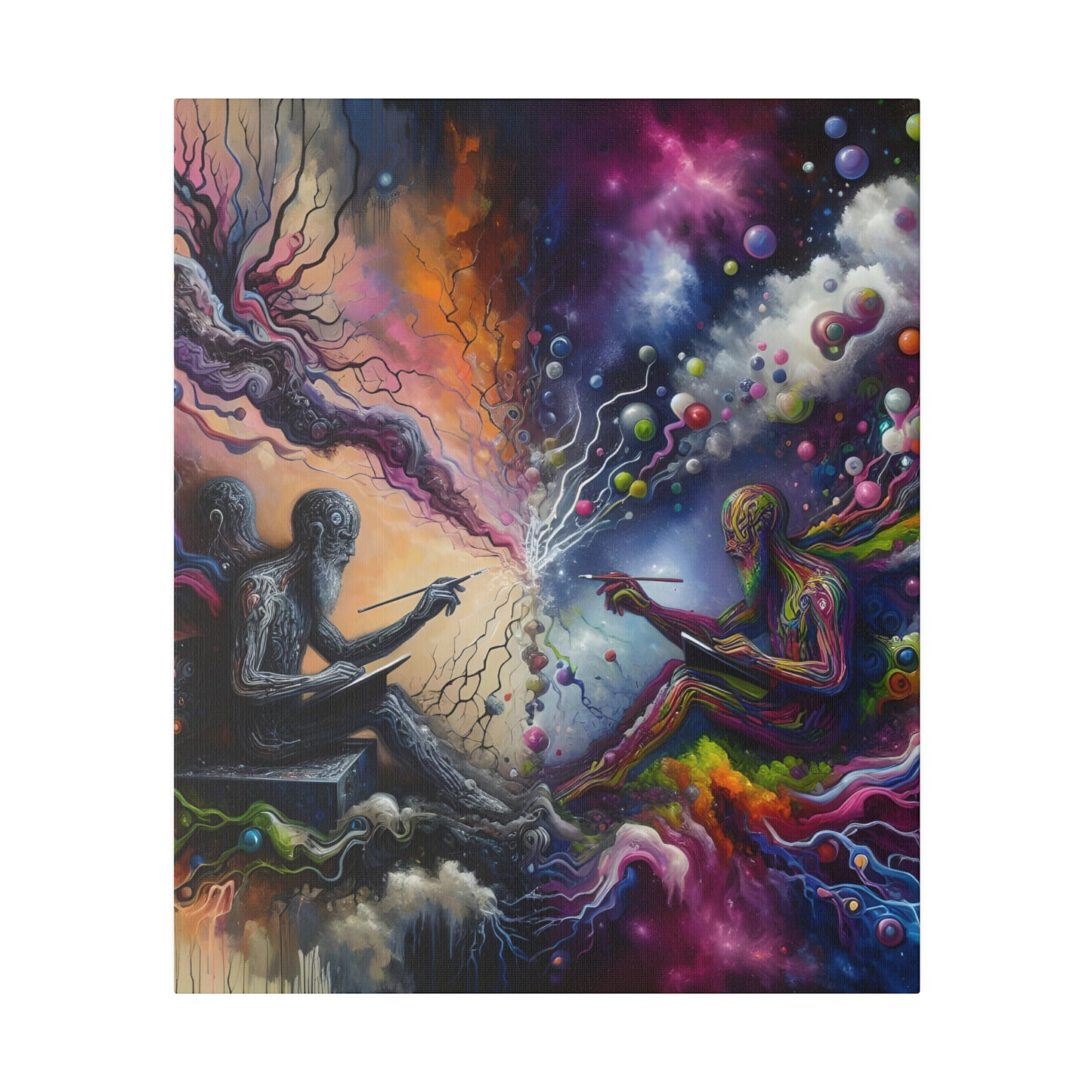 Enlightenment Matte Canvas, Stretched, 0.75"