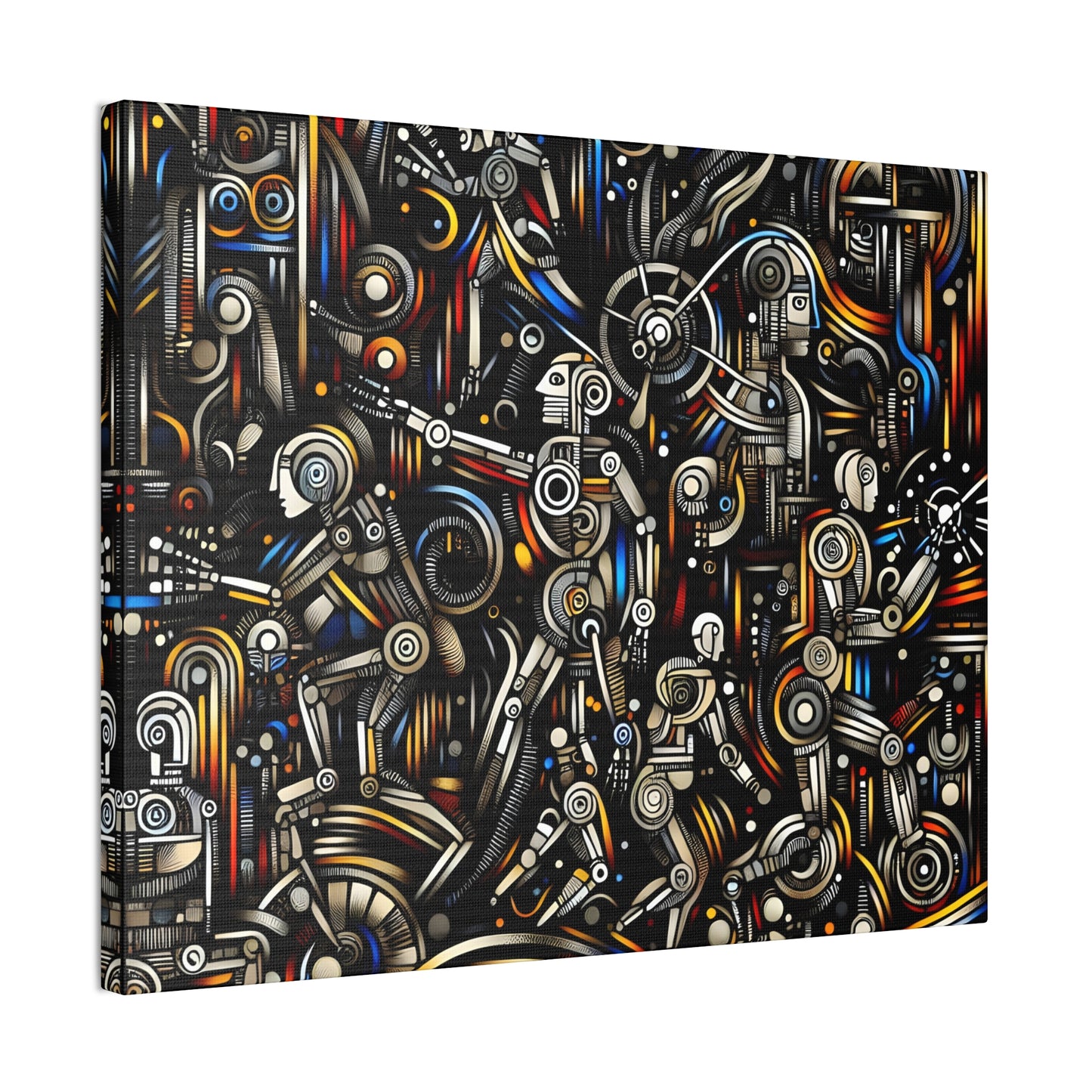 Robotz Canvas Stretched 0.75" Wall Art