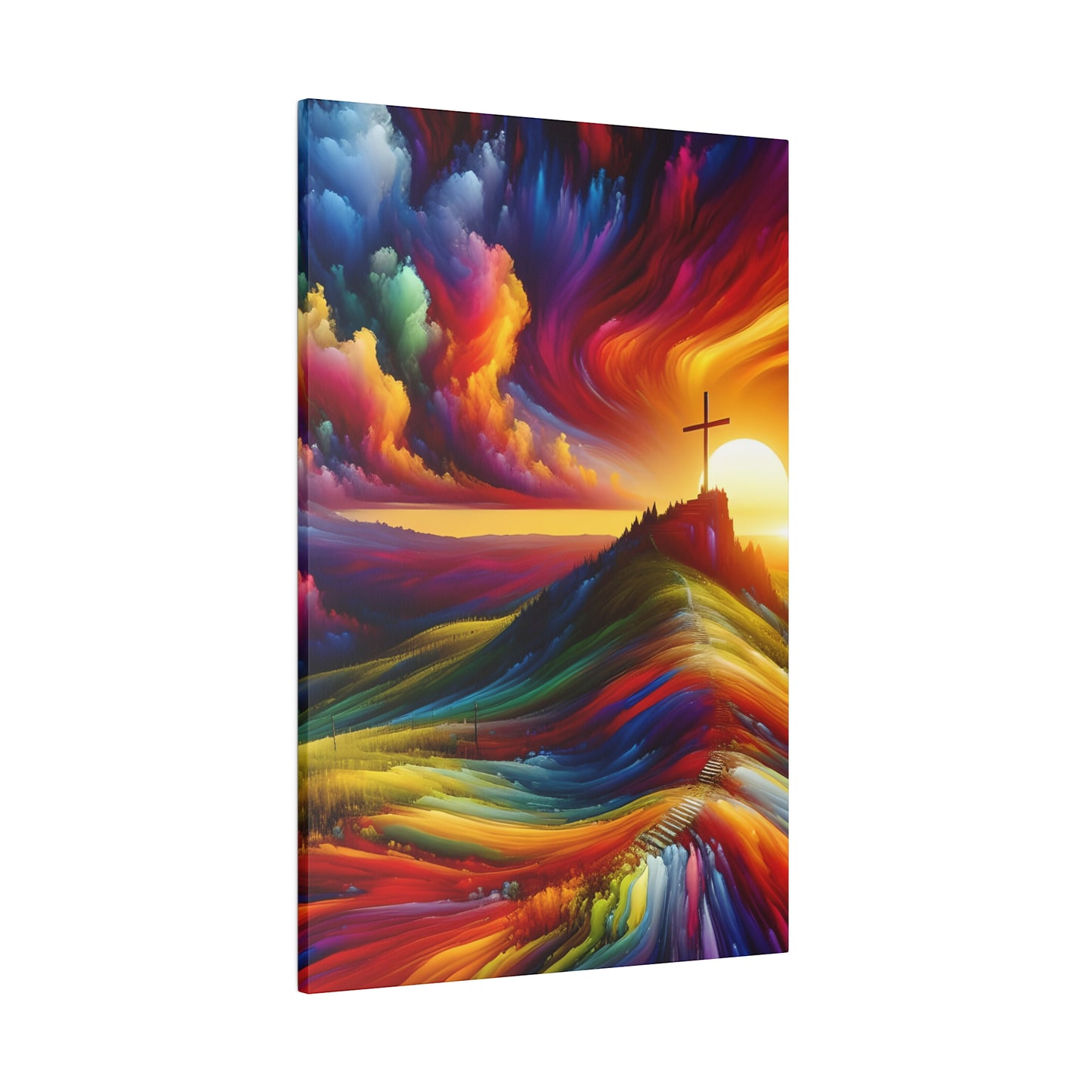 Faith Matte Canvas, Stretched, 0.75"