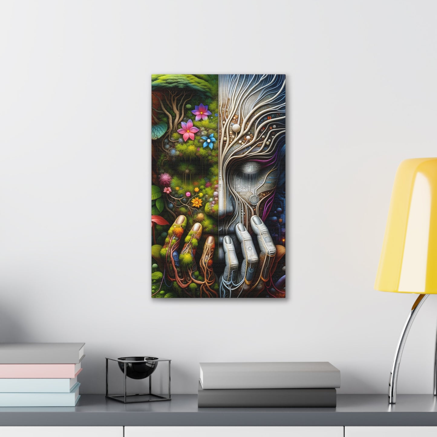 Duality Canvas Art - Stunning Stretched Wall Decor