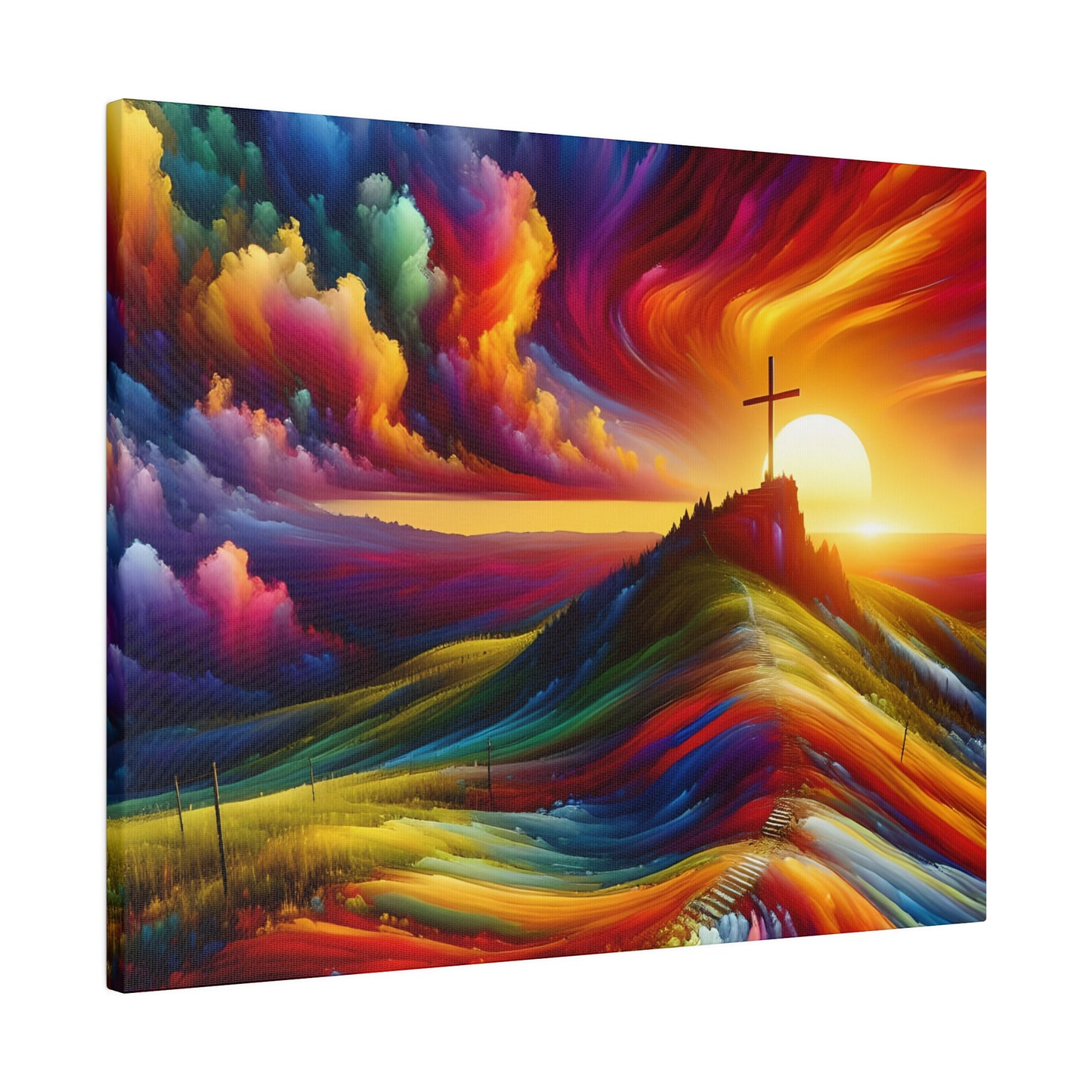 Faith Matte Canvas, Stretched, 0.75"