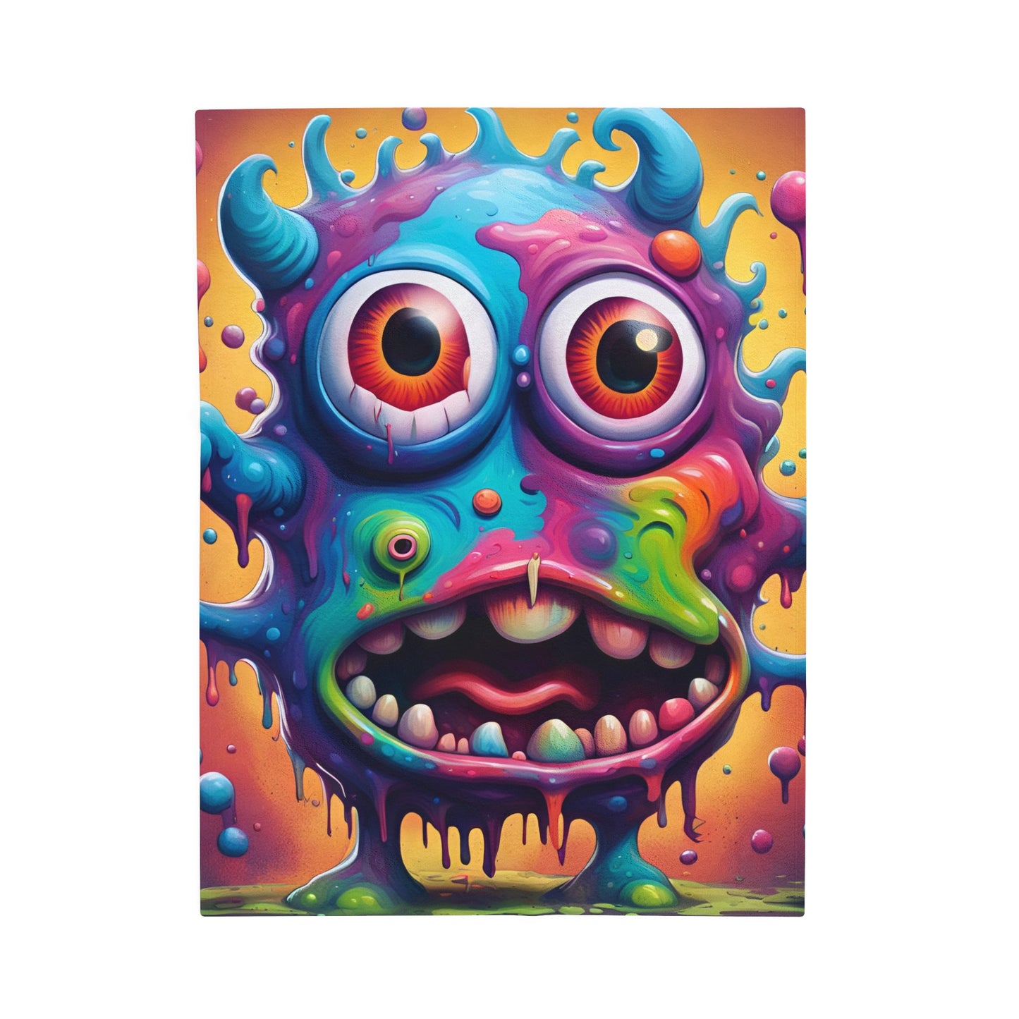 Velveteen Plush Wacky Blanket