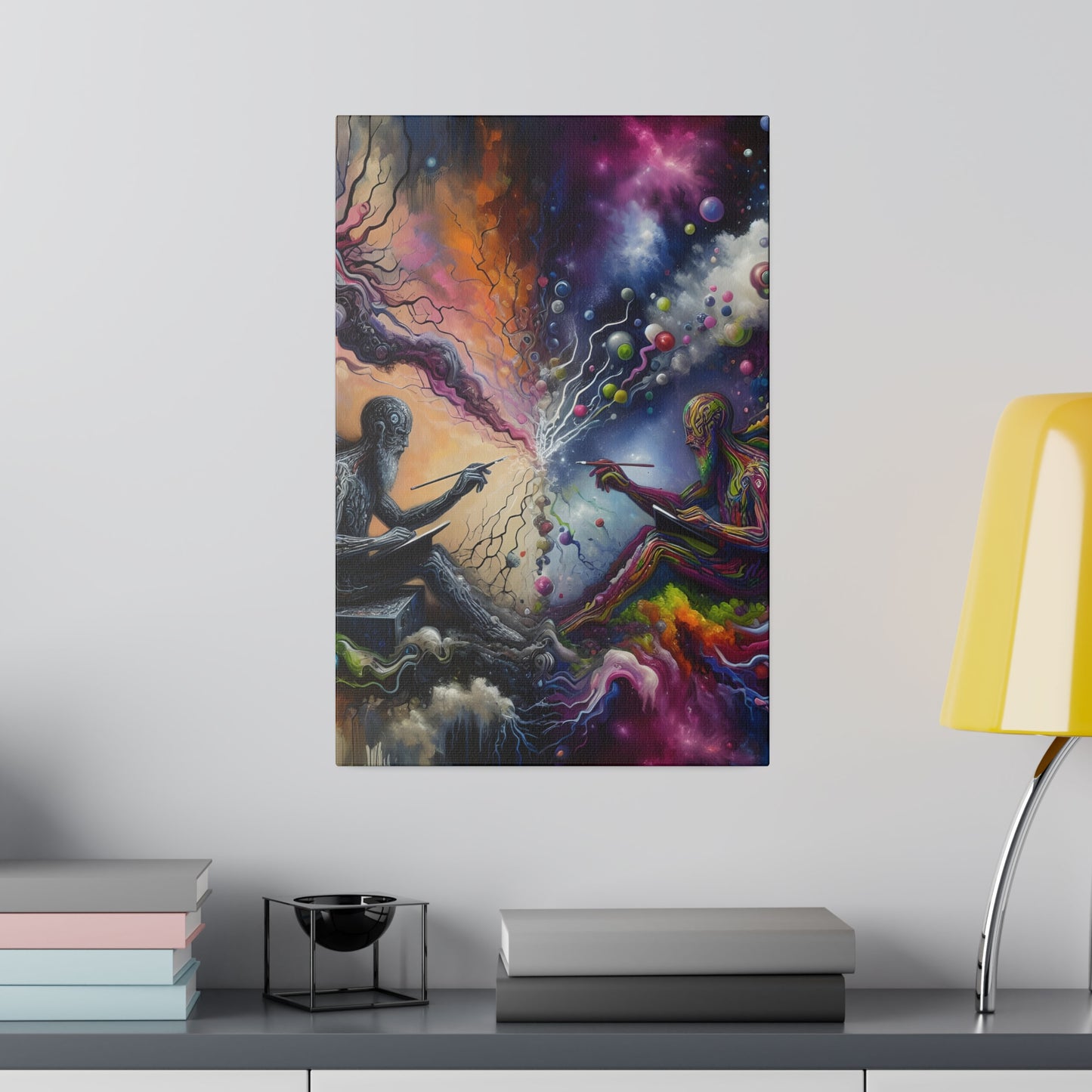 Enlightenment Matte Canvas, Stretched, 0.75"