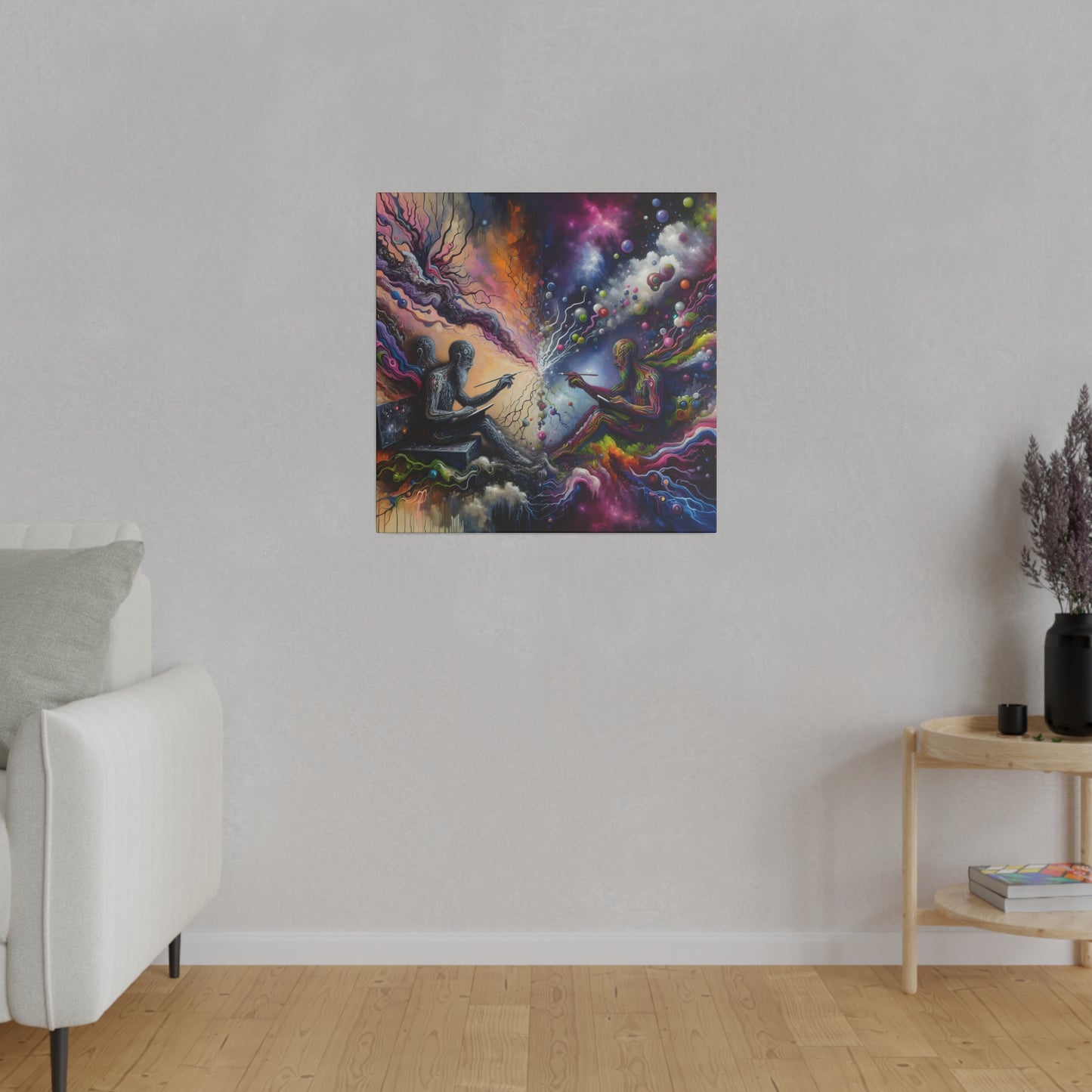 Enlightenment Matte Canvas, Stretched, 0.75"