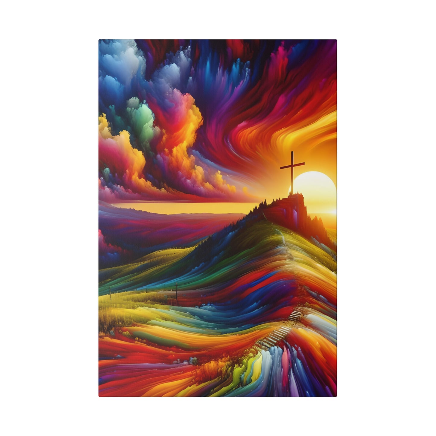 Faith Matte Canvas, Stretched, 0.75"