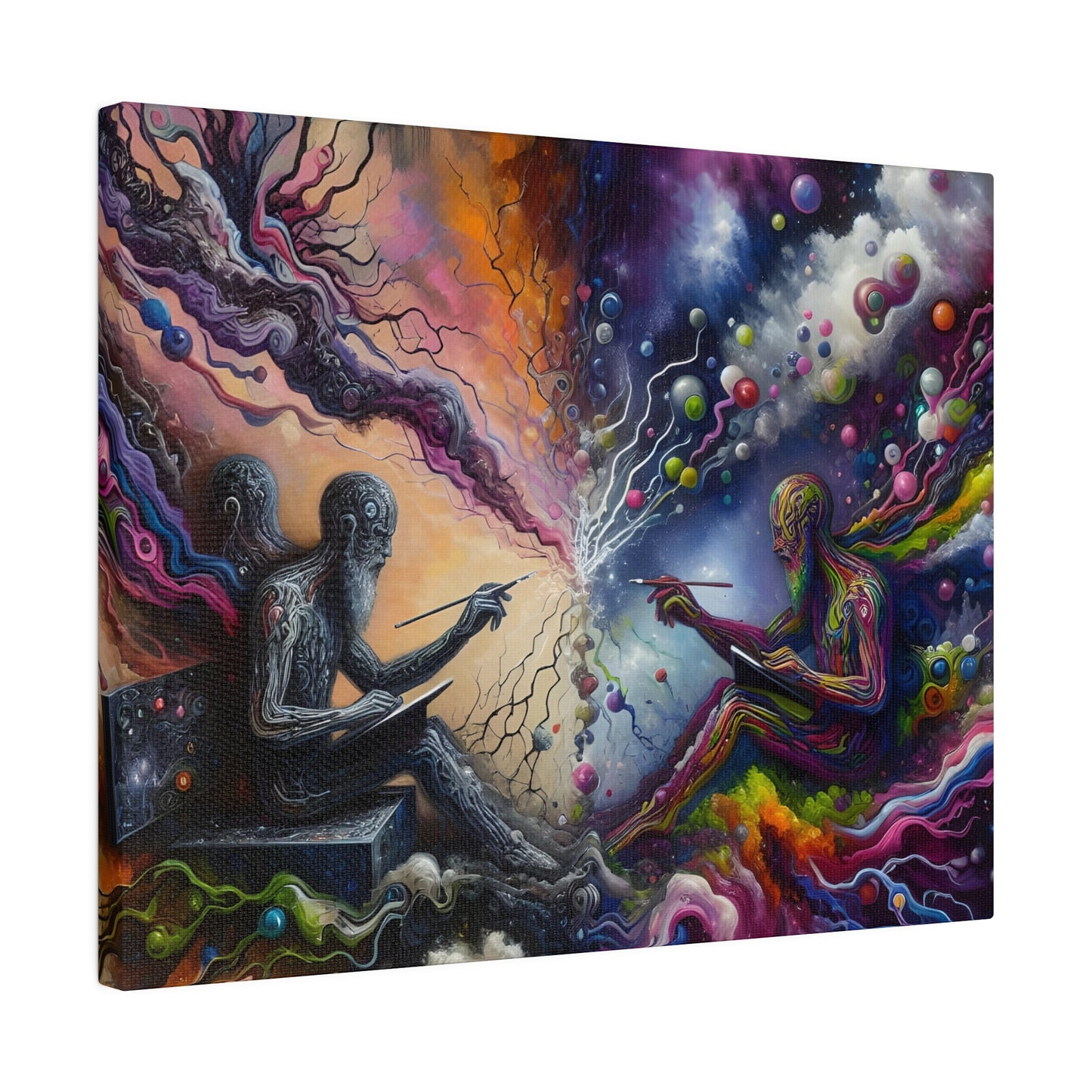 Enlightenment Matte Canvas, Stretched, 0.75"