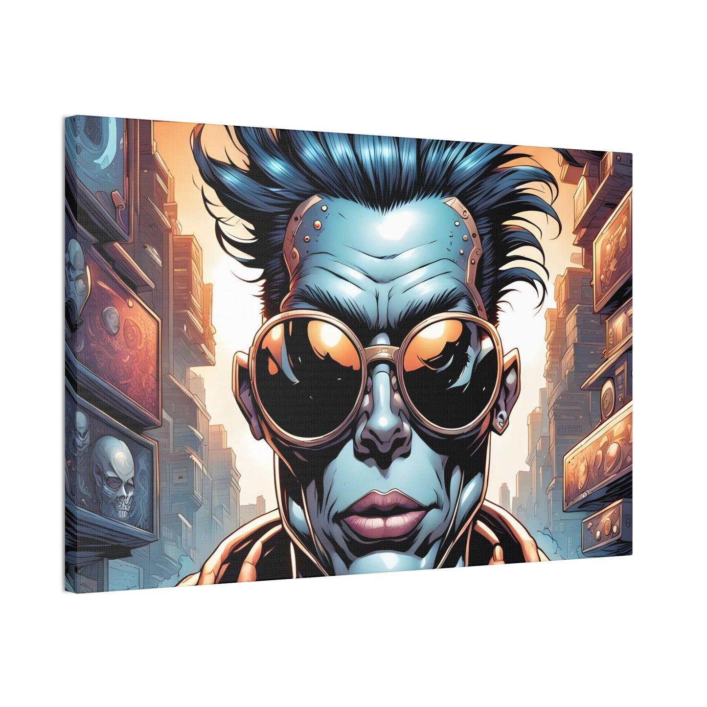 Punkz Canvas Stretched, 0.75"