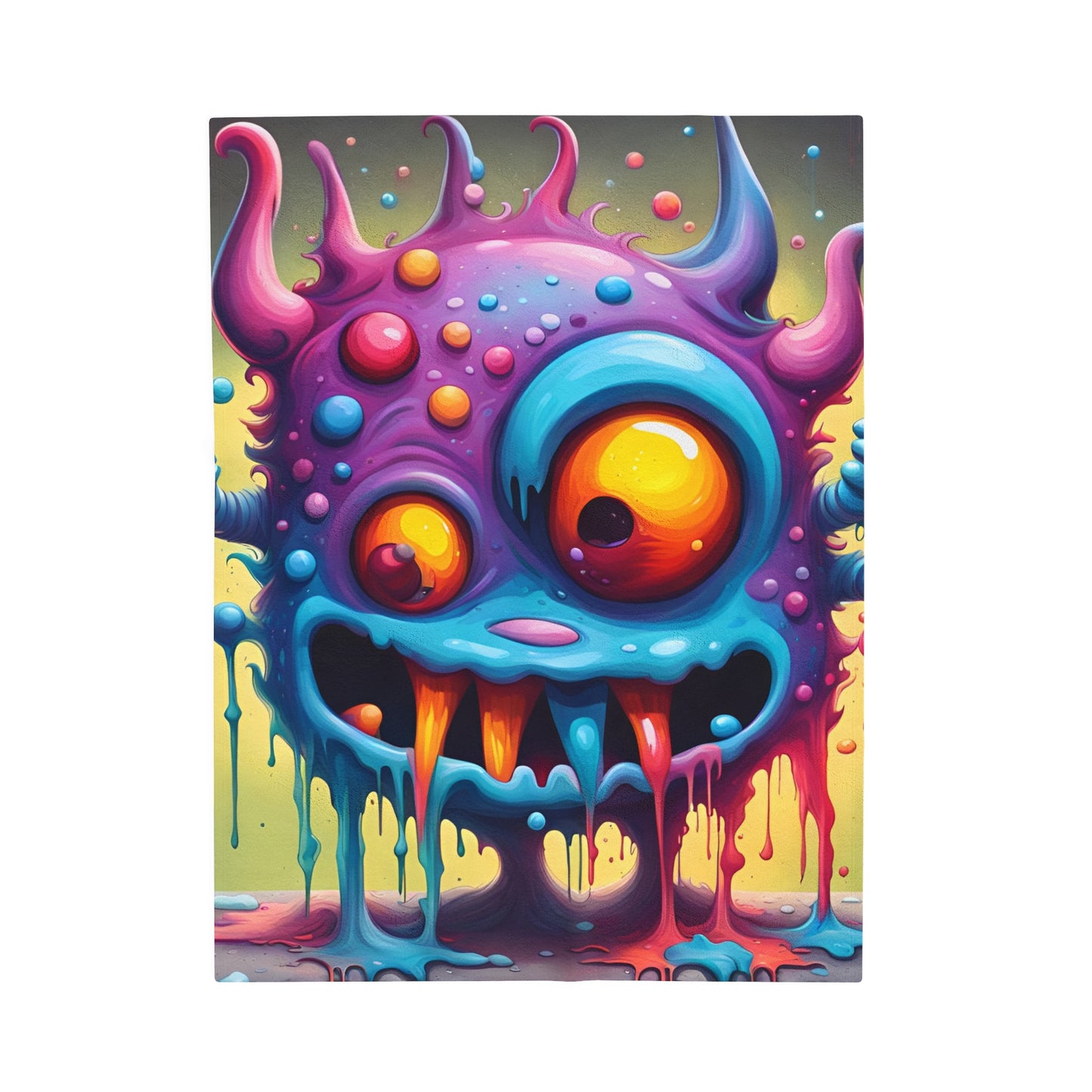 Velveteen Plush Wacky Blanket