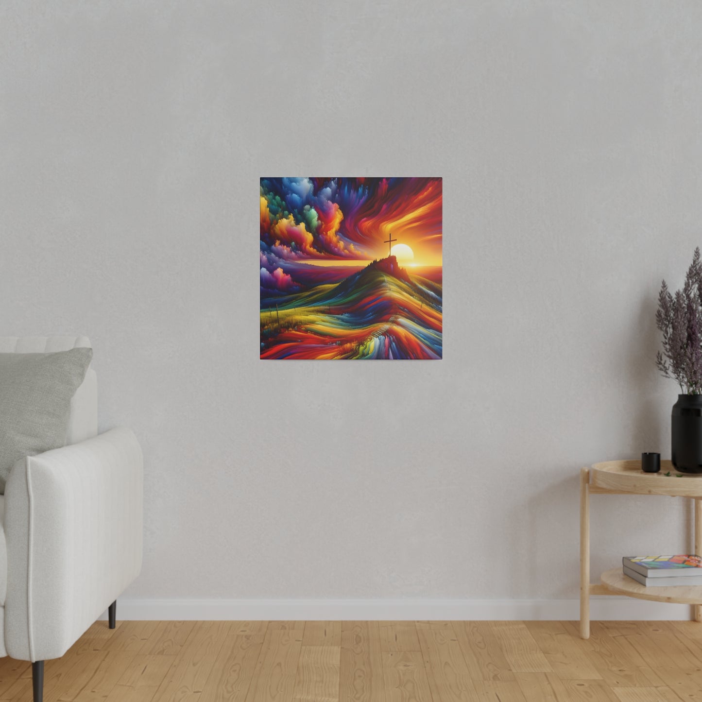 Faith Matte Canvas, Stretched, 0.75"