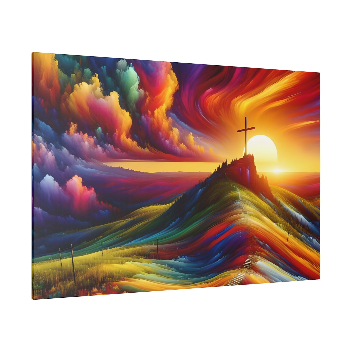 Faith Matte Canvas, Stretched, 0.75"