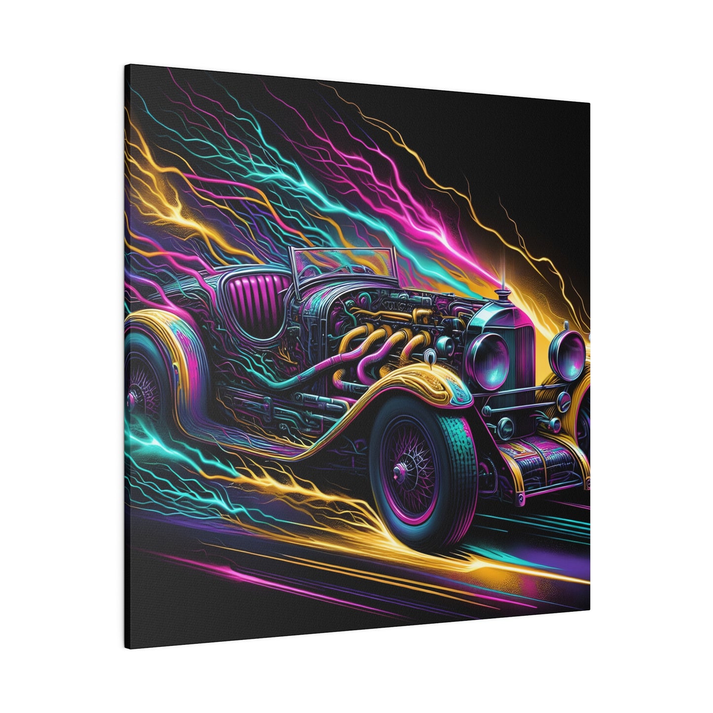 Ridez Matte Canvas, Stretched, 0.75"