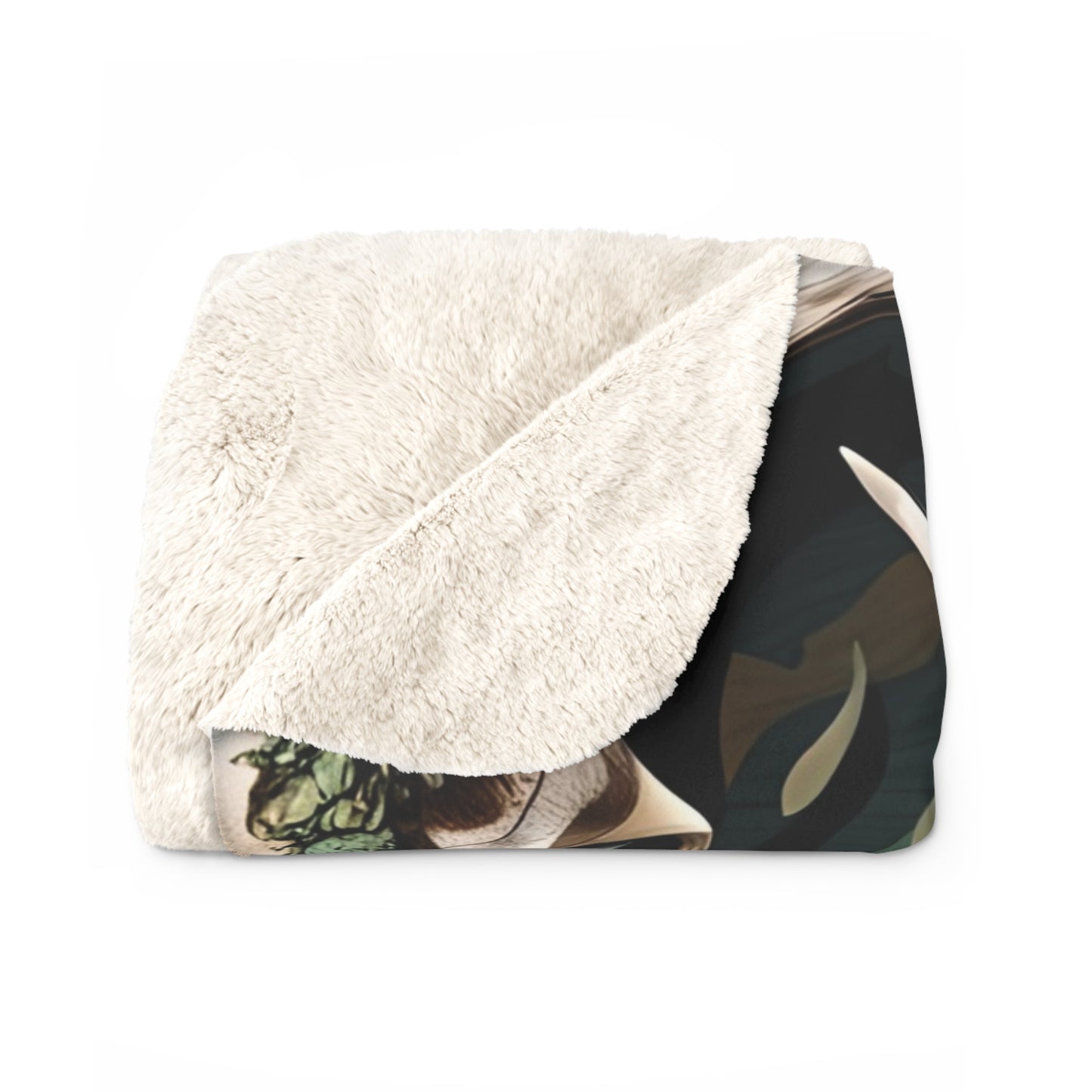 Camoz Sherpa Fleece Blanket