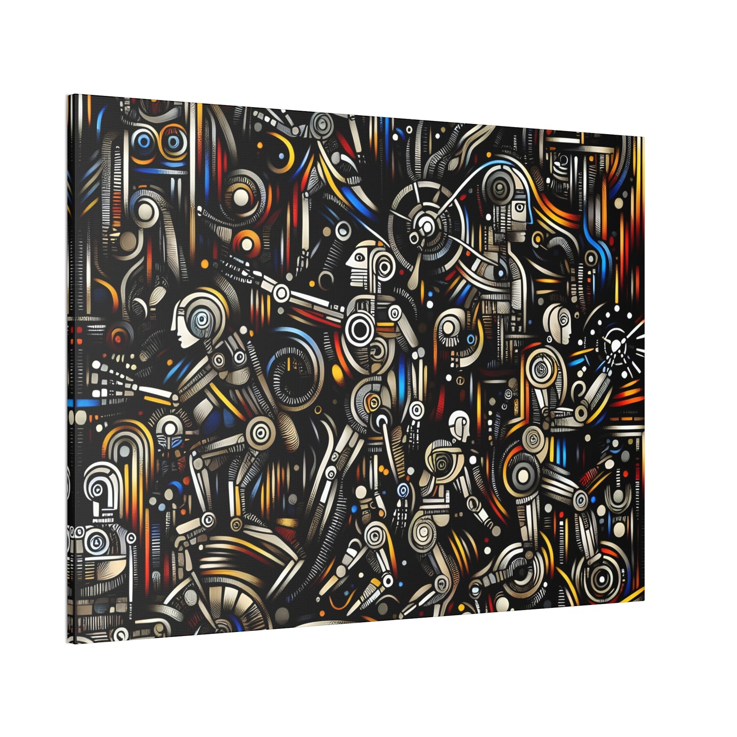 Robotz Canvas Stretched 0.75" Wall Art