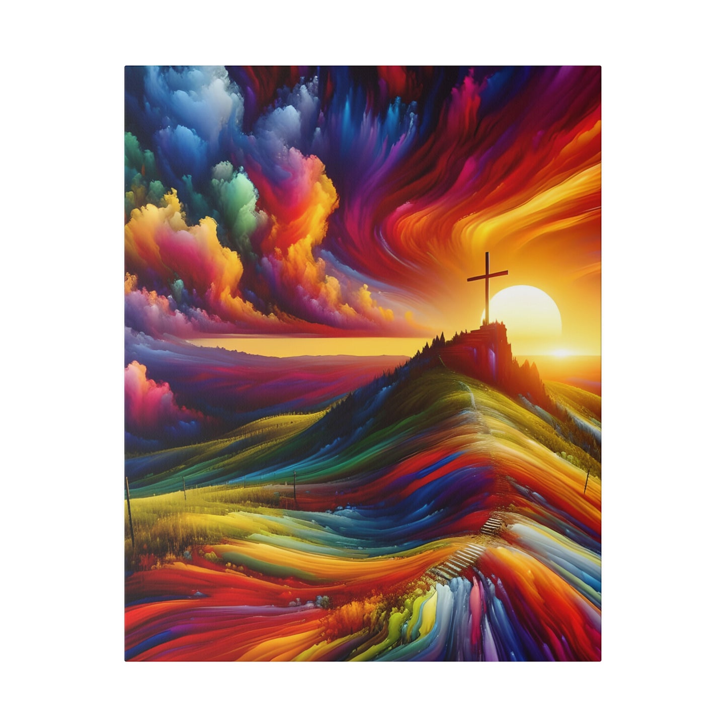 Faith Matte Canvas, Stretched, 0.75"