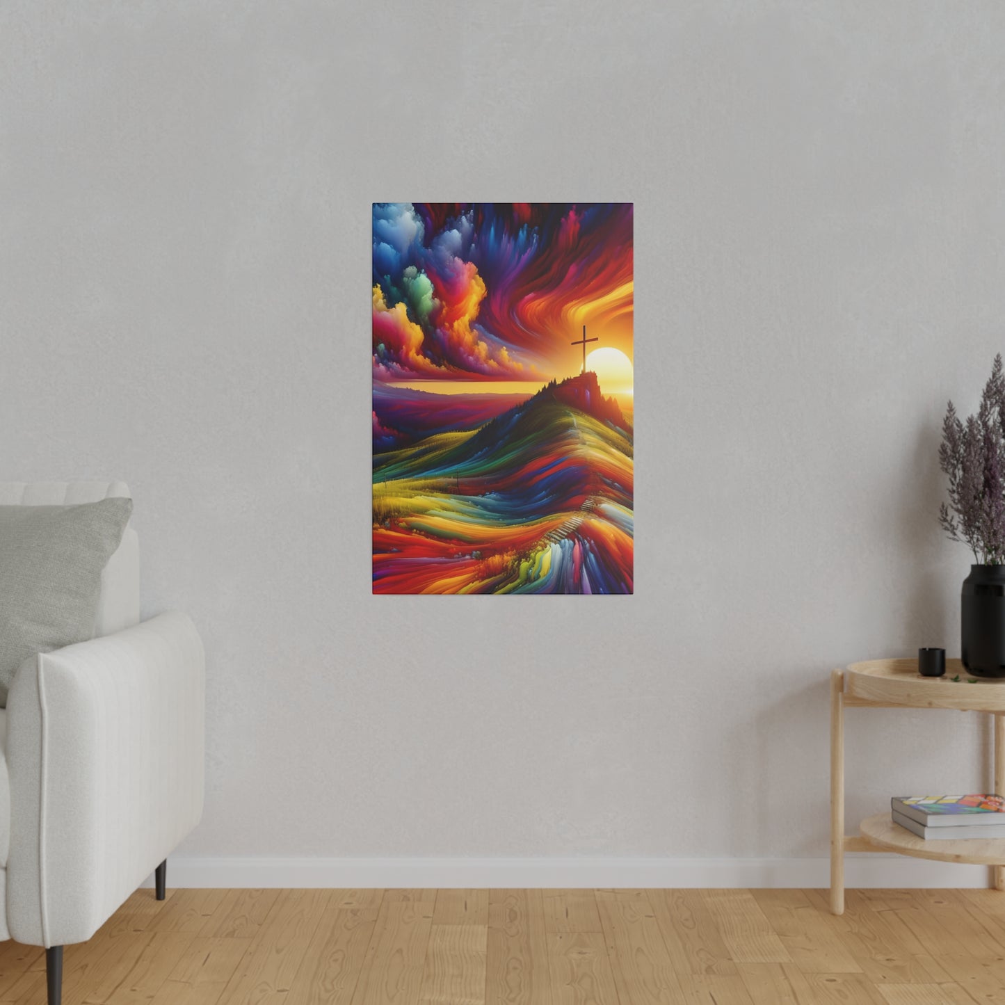 Faith Matte Canvas, Stretched, 0.75"