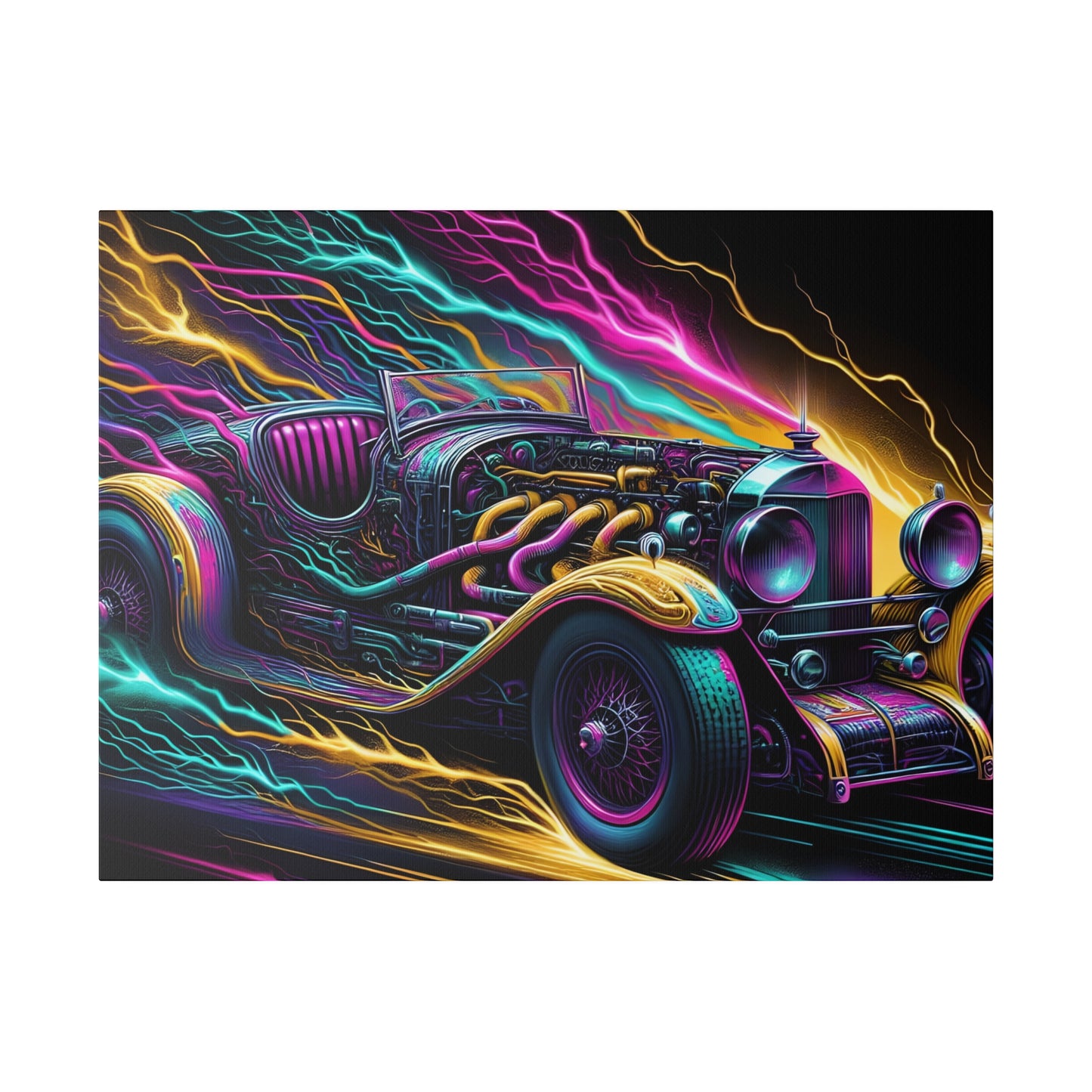 Ridez Matte Canvas, Stretched, 0.75"