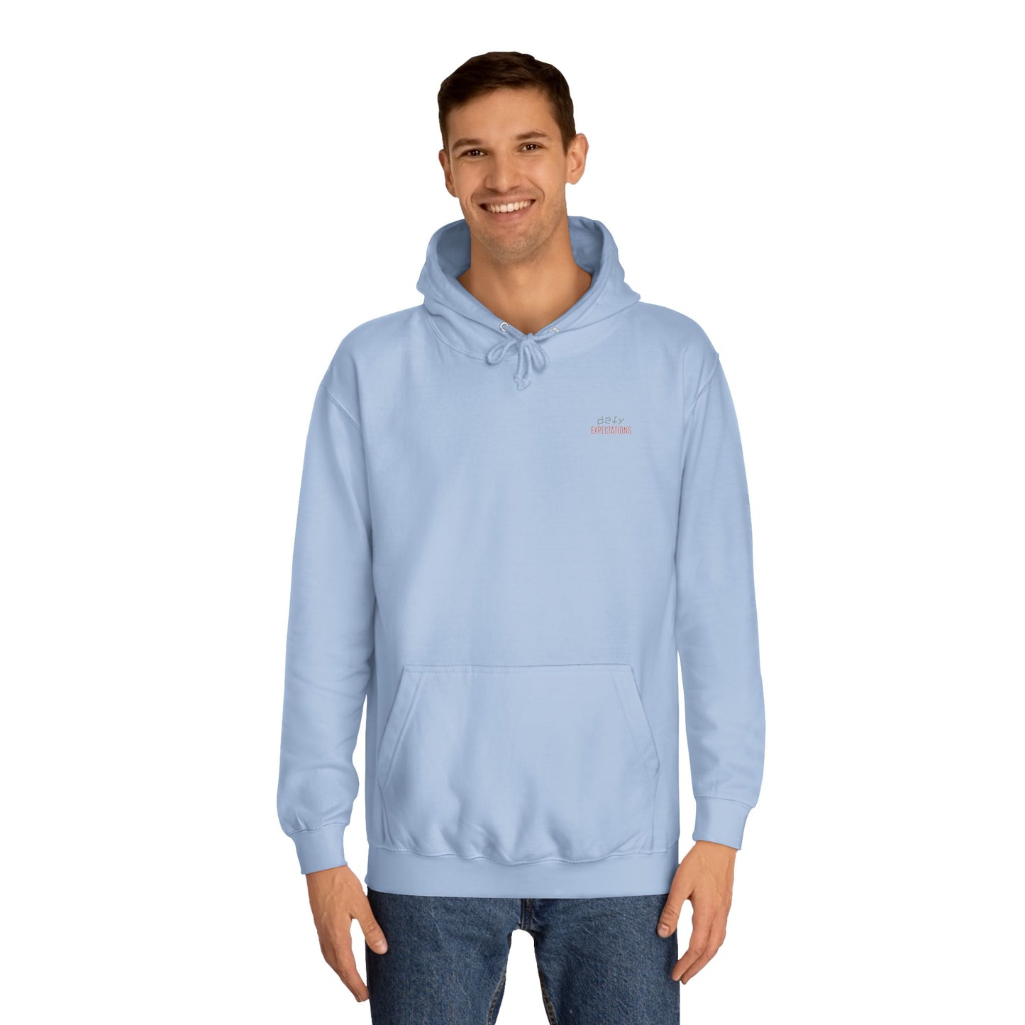 SNRG Unisex Hoodie - Defy Expectations, Sweatshirt, Hooded Jacket, Casual Pullover, Trendy Apparel, Outerwear, Hoodie